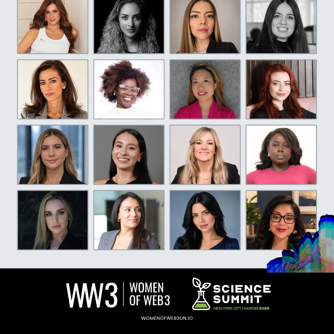 2026 featured speakers for Resilience Through Decentralization: Women in Web3 Building Digital Equity
